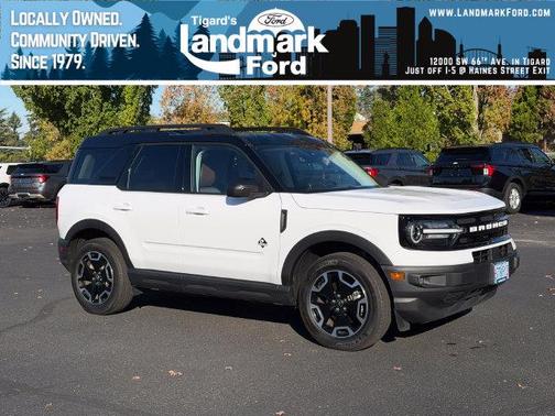 Oxford White 2024 Ford Bronco Sport Outer Banks