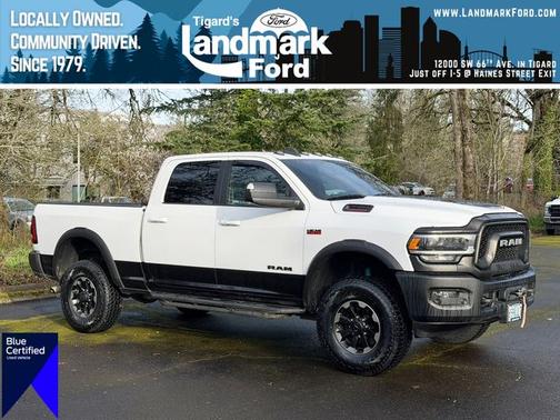 Bright White Clearcoat 2020 RAM 2500 POWER WAGON