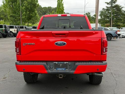 RACE RED 2017 Ford F-150 LARIAT