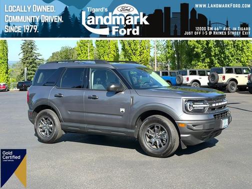 CARBONIZED GRAY METALLIC 2023 Ford Bronco Sport BIG BEND