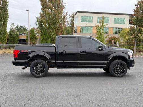 Shadow Black 2018 Ford F-150 Lariat