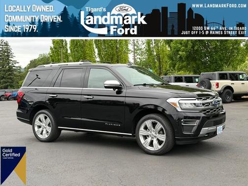 AGATE BLACK METALLIC 2024 Ford Expedition PLATINUM