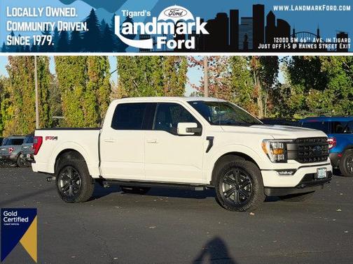 Oxford White 2023 Ford F-150 Lariat