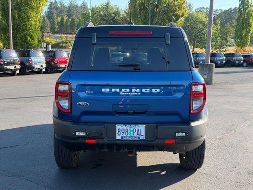 Atlas Blue Metallic 2023 Ford Bronco Sport Outer Banks