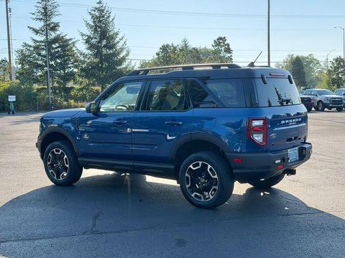 Atlas Blue Metallic 2023 Ford Bronco Sport Outer Banks