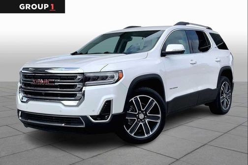 White Frost Tricoat 2021 GMC Acadia FWD SLT