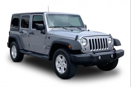 Billet Silver Metallic Clearcoat 2018 Jeep Wrangler JK Unlimited Sport