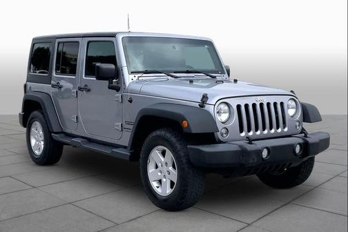 Billet Silver Metallic Clearcoat 2018 Jeep Wrangler JK Unlimited Sport