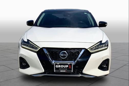 Pearl White Tricoat 2019 Nissan Maxima 3.5 Platinum