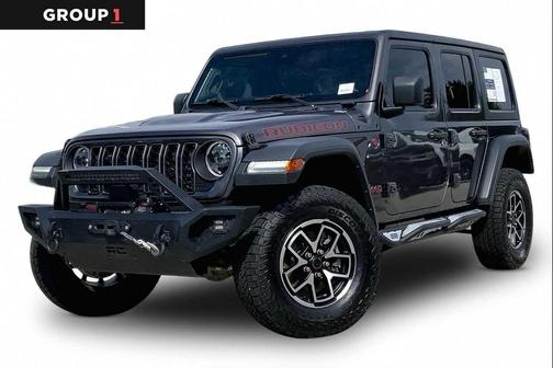 Granite Crystal Metallic Clearcoat 2024 Jeep Wrangler Rubicon