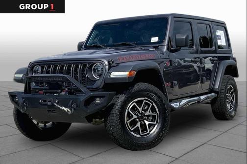 Granite Crystal Metallic Clearcoat 2024 Jeep Wrangler Rubicon