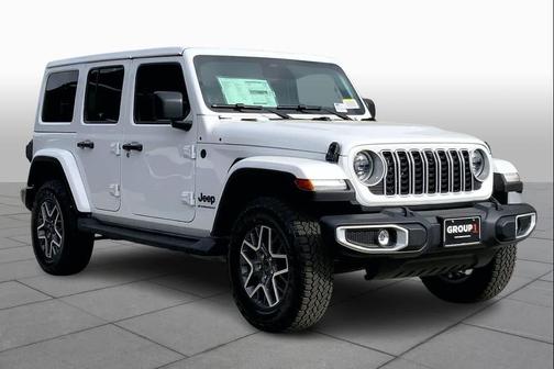Bright White Clearcoat 2026 Jeep Wrangler 4-Door Sahara 4x4
