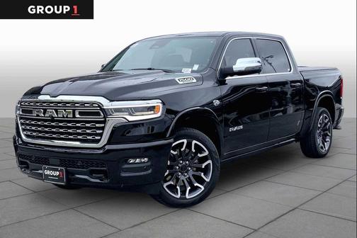 Diamond Black Crystal Pearlcoat 2026 RAM 1500 Longhorn