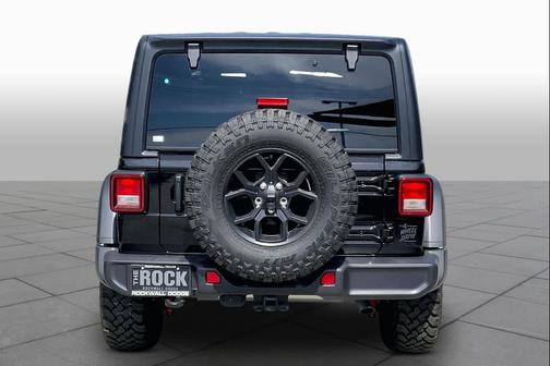 Black Clearcoat 2026 Jeep Wrangler Willys