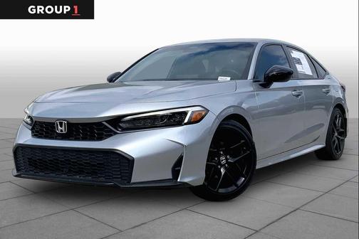 Solar Silver Metallic 2026 Honda Civic Sport