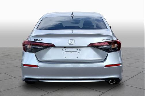 Solar Silver Metallic 2026 Honda Civic Sport