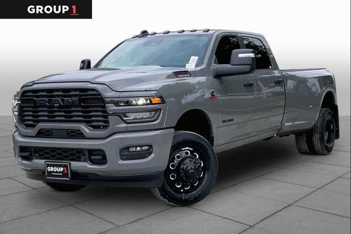 Ceramic Gray Clearcoat 2026 RAM 3500 Lone Star Crew Cab 4x4 8' Box