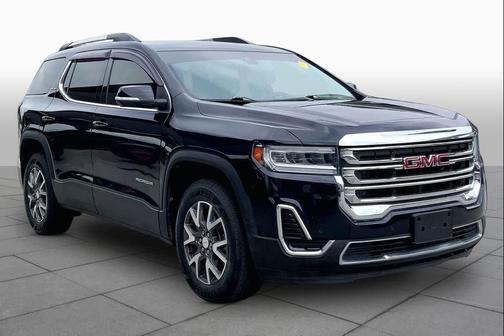 Midnight Blue Metallic 2021 GMC Acadia FWD SLE