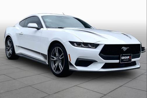 Oxford White 2025 Ford Mustang EcoBoost