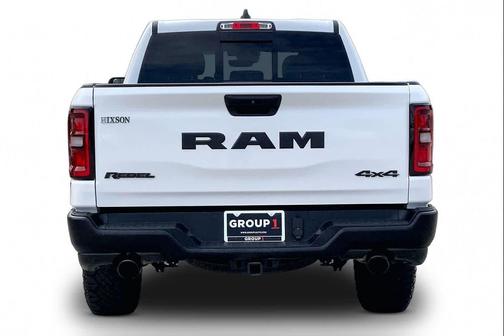 Bright White Clearcoat 2025 RAM 1500 Rebel