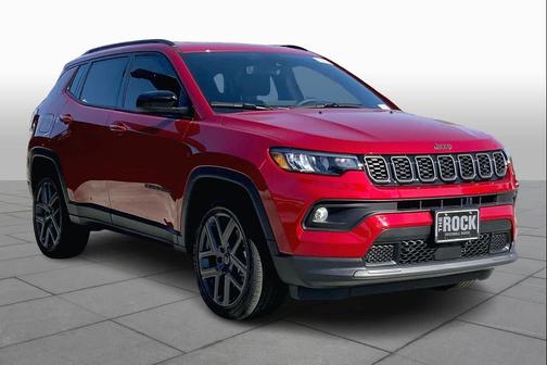 Red Hot Pearlcoat 2026 Jeep Compass Latitude