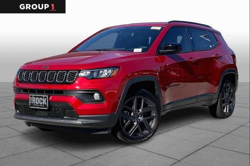 Red Hot Pearlcoat 2026 Jeep Compass Latitude