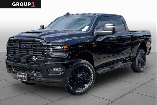 Diamond Black Crystal Pearlcoat 2026 RAM 2500 Black Express Crew Cab 4x4 6'4' Box