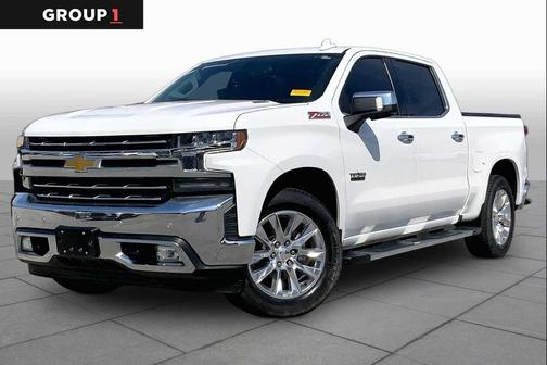 Summit White 2021 Chevrolet Silverado 1500 LTZ