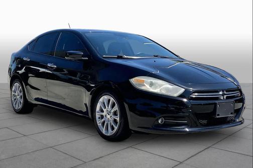 Pitch Black Clearcoat 2015 Dodge Dart Limited