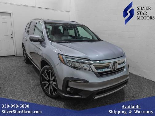 Lunar Silver Metallic 2022 Honda Pilot Touring 8-Passenger