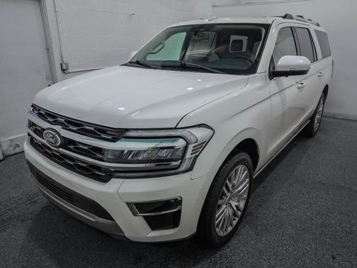 Star White Metallic Tri-Coat 2024 Ford Expedition Max Limited
