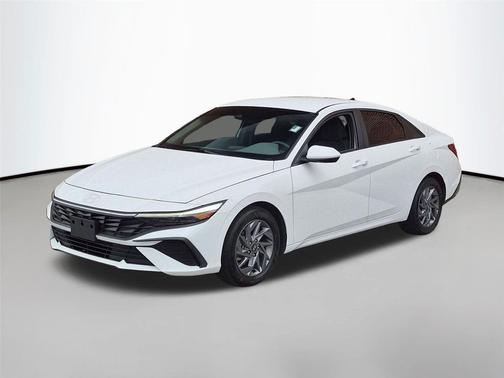 Serenity White 2024 Hyundai ELANTRA SEL