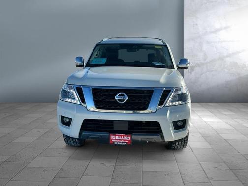 Pearl White Tricoat 2020 Nissan Armada Platinum 4WD