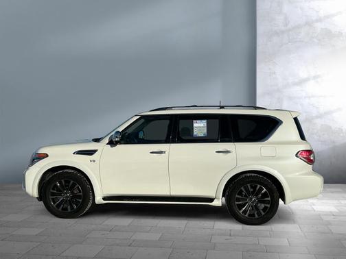 Pearl White Tricoat 2020 Nissan Armada Platinum 4WD