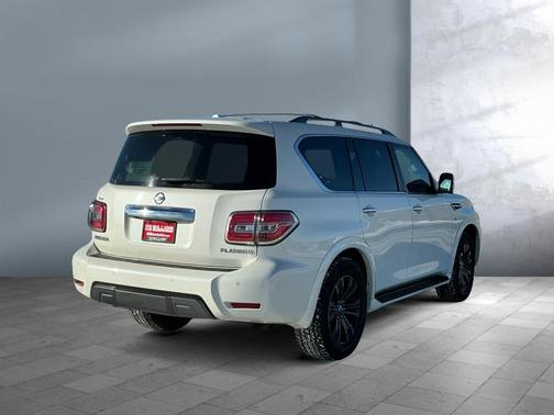 Pearl White Tricoat 2020 Nissan Armada Platinum 4WD