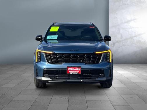 Mineral Blue 2026 Kia Sorento Hybrid SX Prestige