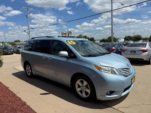 BLUE 2015 Toyota Sienna LE