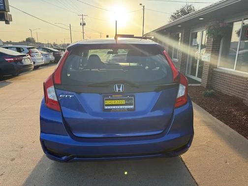 Aegean Blue Metallic 2018 Honda Fit LX