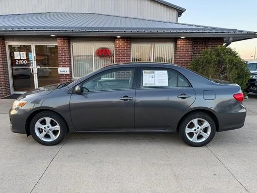GREY 2013 Toyota Corolla LE
