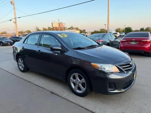 GREY 2013 Toyota Corolla LE