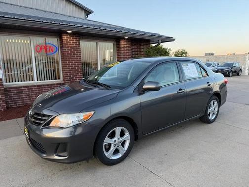 GREY 2013 Toyota Corolla LE