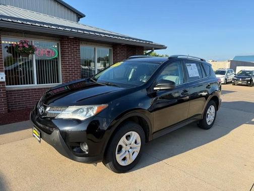 Black 2015 Toyota RAV4 LE
