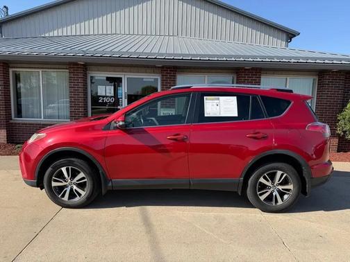 Barcelona Red Metallic 2017 Toyota RAV4 XLE