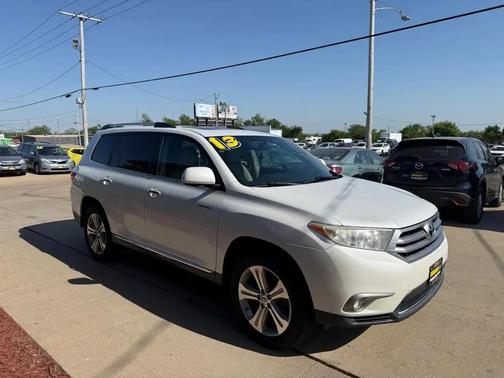 Blizzard Pearl 2013 Toyota Highlander Limited