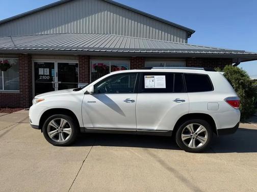 Blizzard Pearl 2013 Toyota Highlander Limited