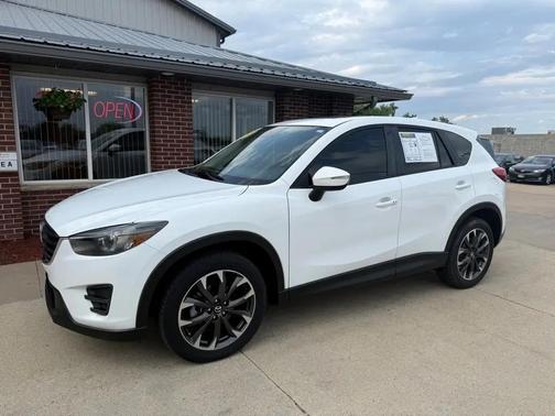 Crystal White Pearl Mica 2016 Mazda CX-5 Grand Touring