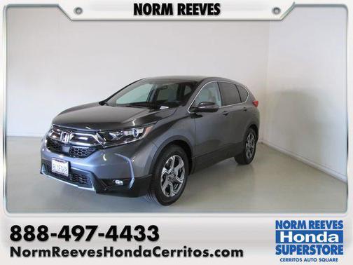 Gray 2019 Honda CR-V EX