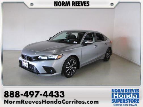 Silver 2024 Honda Civic EX-L