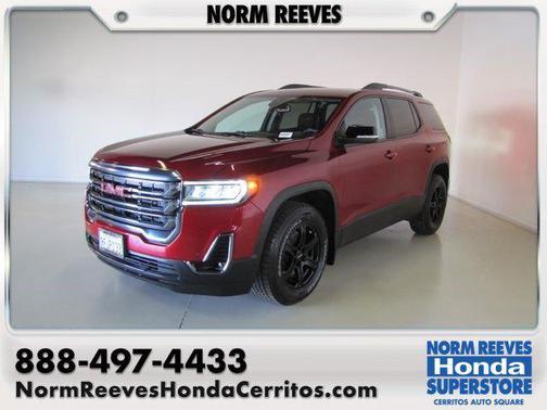 Red 2023 GMC Acadia AWD AT4