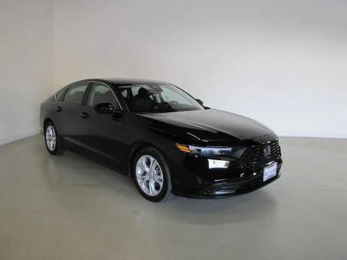 Black 2024 Honda Accord LX 1.5T